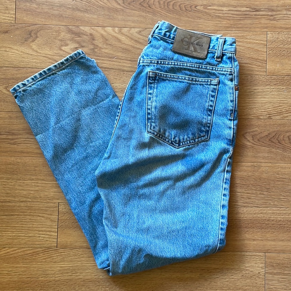 Calvin Klein mom vintage jeans size 10 medium wash